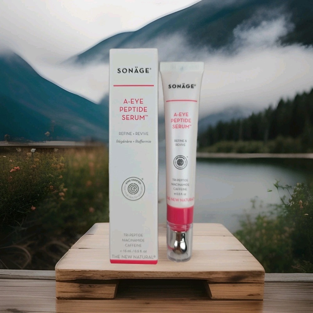 SONAGE A-Eye‎ Peptide Serum FULL SIZE 0.5 oz / 15 mL